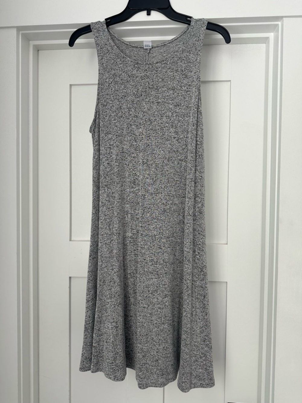 Old Navy Heather Gray Knit Swing Dress